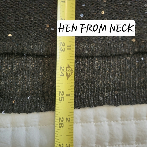 JOAN VASS STUDIO BLACK SPARKLE KNIT TANK NWT SIZE XL - Picture 12 of 12